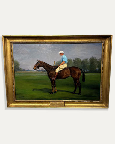 Polo Museum Collections: Franklin Brooke Voss ``Dev Milburn on Jacobs``